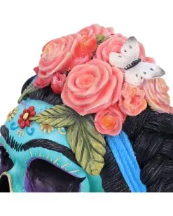 Calavera De Azucar Totenschädel 19cm -HALLOWEEN OBJEKTE ONLINE Verkäufe calavera de azucar totenkopf calavera de azucar skull dia de los muertos figur 54563 05