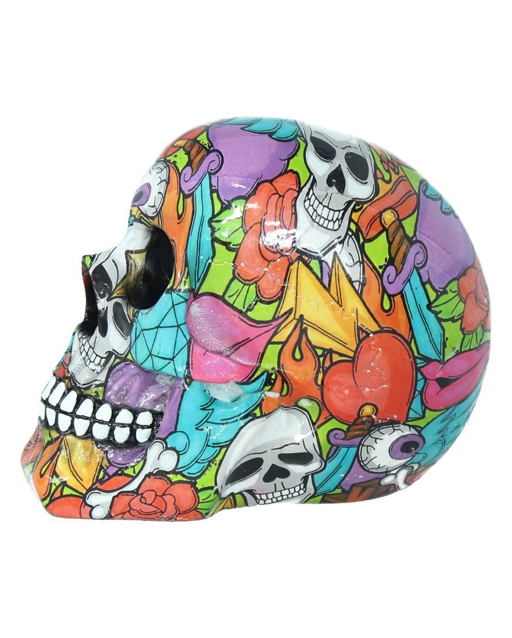 Calypso Pop Art Totenkopf 5 Calypso Pop Art Totenkopf – Bild 3