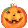 Halloween Jack O'Lantern Glas Christbaumkugel Ø7,6cm 2 Halloween Jack O'Lantern Glas Christbaumkugel Ø7,6cm -HALLOWEEN OBJEKTE ONLINE Verkäufe halloween kuerbis glas weihnachtskugel halloween und horror weihnachtsdeko jack o lantern pumpkin hanging ornament 54760