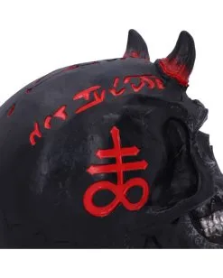 Infernal Teufels Totenschädel 20cm 13 Infernal Teufels Totenschädel 20cm -HALLOWEEN OBJEKTE ONLINE Verkäufe infernal teufels totenkopf infernal teufels totenschaedel infernal devil skull gothic deko 54566 05