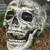 Kunststoff Totenschädel 20cm -HALLOWEEN OBJEKTE ONLINE Verkäufe kunststoff totenkopf 20cm totenschaedel halloween dekoration skull decoration 35977