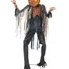 Glühender Kürbis Vogelscheuche Animatronic -HALLOWEEN OBJEKTE ONLINE Verkäufe mr124456