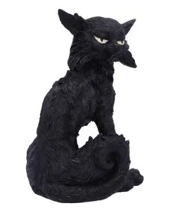 Salem Magierkatze 16,6cm -HALLOWEEN OBJEKTE ONLINE Verkäufe salem hexenkatze 19cm salem witch cat 19 cm halloween tischdekoration schwarze katzenfigur 51042 03