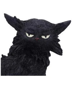 Salem Magierkatze 16,6cm -HALLOWEEN OBJEKTE ONLINE Verkäufe salem hexenkatze 19cm salem witch cat 19 cm halloween tischdekoration schwarze katzenfigur 51042 05