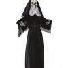 Nonne Als Skelett Hängefigur -HALLOWEEN OBJEKTE ONLINE Verkäufe skelett nonne haengefigur skeleton nun hanging prop skelett deko halloween deko 51992 01