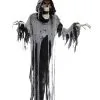 Sprechender Geister Reaper Hängefigur 180cm -HALLOWEEN OBJEKTE ONLINE Verkäufe sprechender geister reaper haengefigur halloween animatronic figur skeleton reaper hanging figure 39021