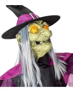 HALLOWEEN OBJEKTE ONLINE Verkäufe -HALLOWEEN OBJEKTE ONLINE Verkäufe zwei kochende hexenschwestern mit hexenkessel halloween animatronic cooking witches with cauldron 51760 02